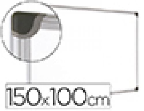 Quadro branco bi-office magnetica maya w ceramica vitrificada moldura de aluminio 150 x 100 cm com bandeja para acessori , Bi-office , 78129 , 5603750541783